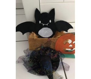 Stickdatei ITH - Halloween Laternen inkl. Süßigkeitenverstecker